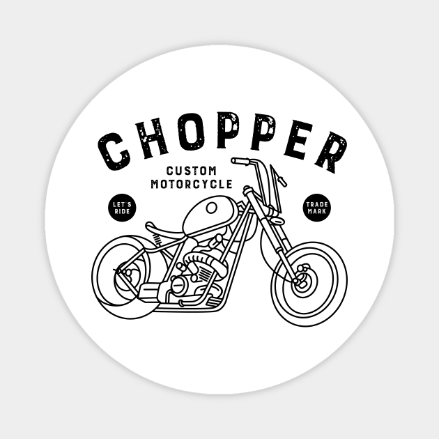 Chopper 3 Magnet by VEKTORKITA